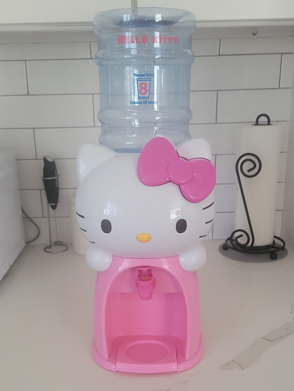 Hello Kitty Pink Character Water Dispenser